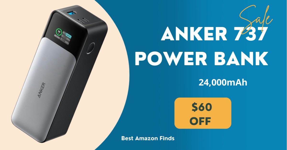 Anker 737 Power Bank - $60 Off Prime Big Deal!