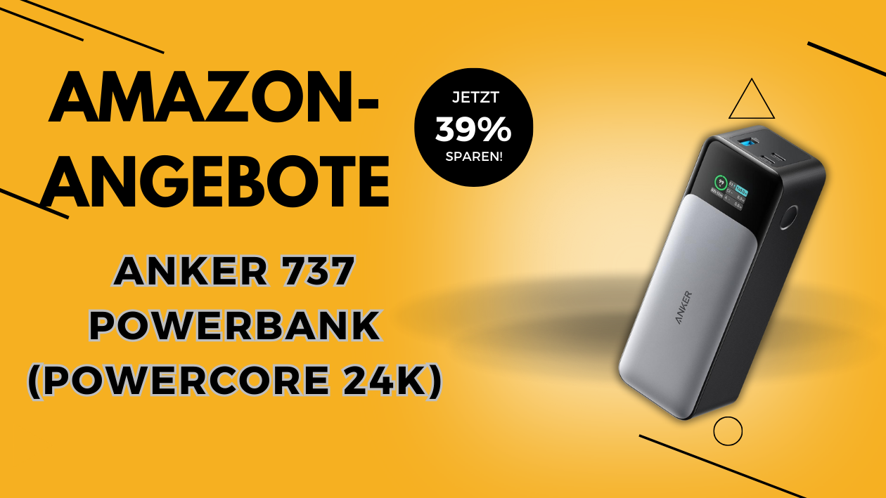 Anker 737 Powerbank: Energieriese im Taschenformat – Jetzt 58€ günstiger!