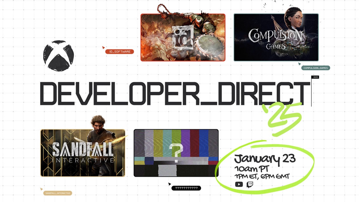 Xbox Developer Direct: alles wat je moet weten over de epische poster