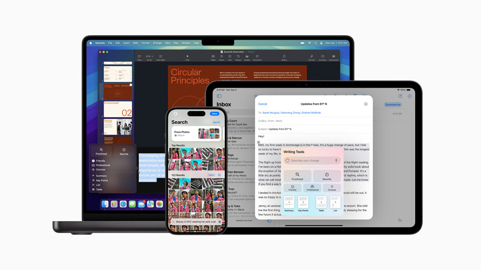 Apple Intelligence para iPhone y iPad estará disponible en la UE en abril de 2025