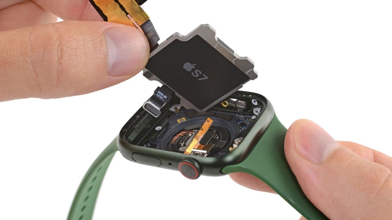iFixit desmonta el Apple Watch Series 7 [vídeo]
