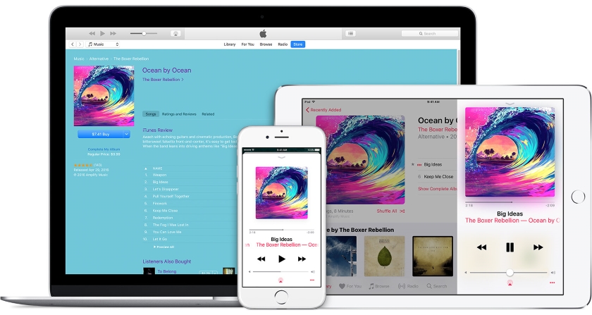 Музичним сервісом Apple Music користуються вже більше 60 мільйонів чоловік
