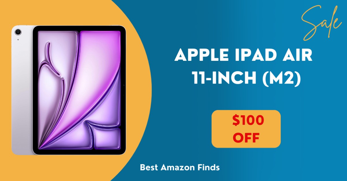 Apple iPad Air 11-inch (M2) - $100 Off Now!