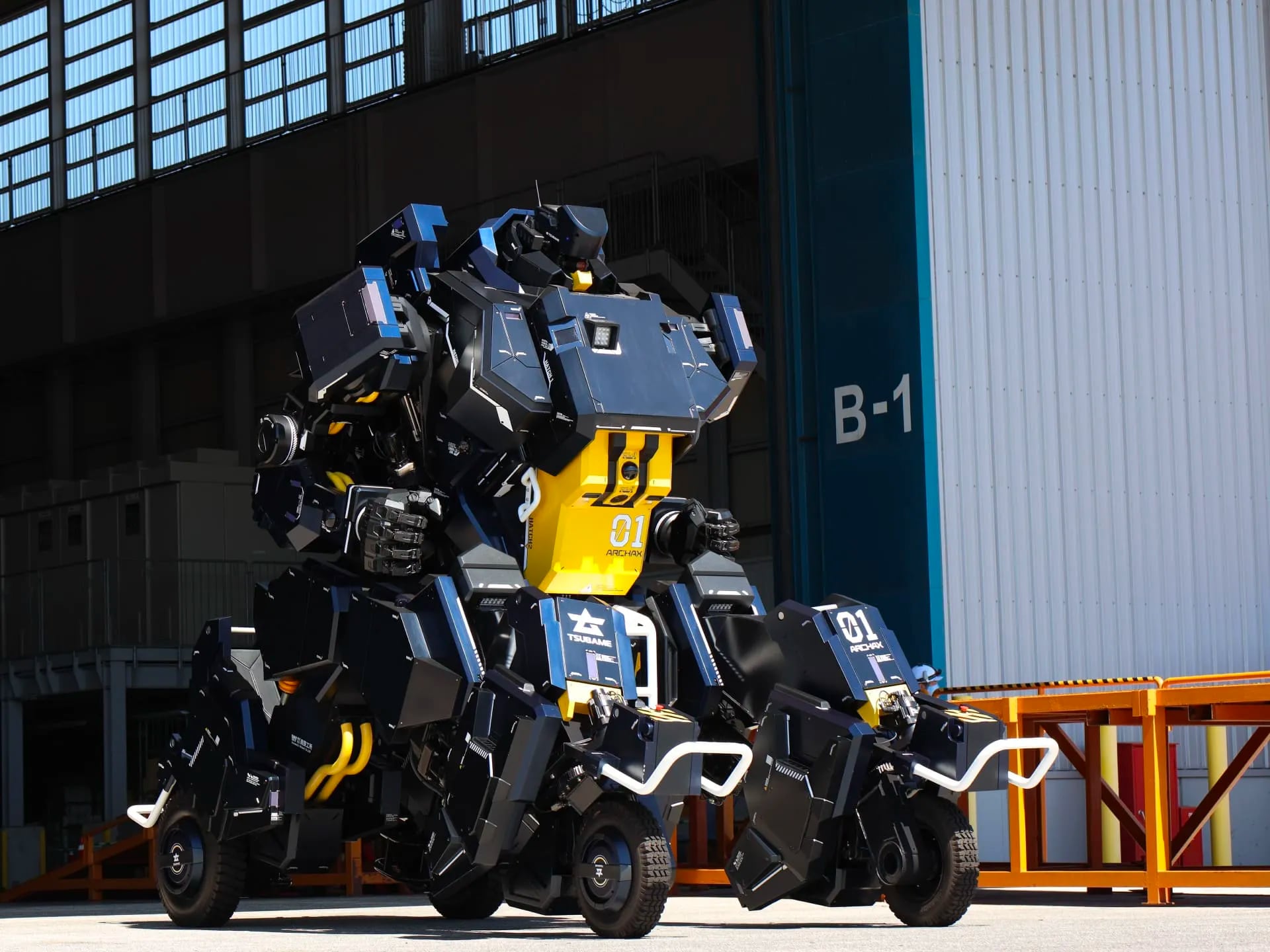 Tsubame Industries zademonstrowało transformator robota załogowego Archax 01 w akcji (wideo) 