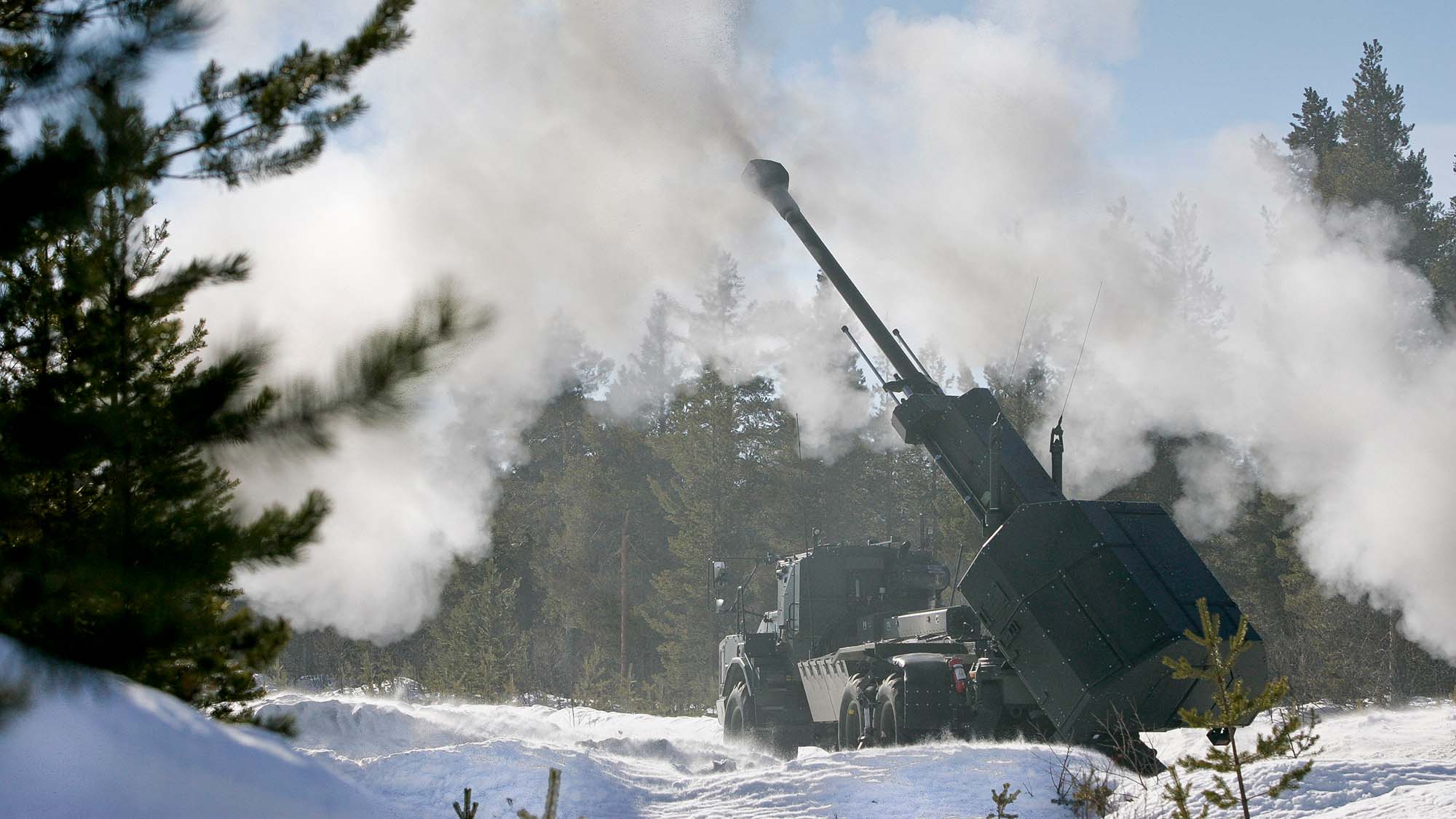 Велика Британія купує у Швеції 14 самохідних артилерійських установок Archer. Вони замінять САУ AS-90, які передадуть Україні