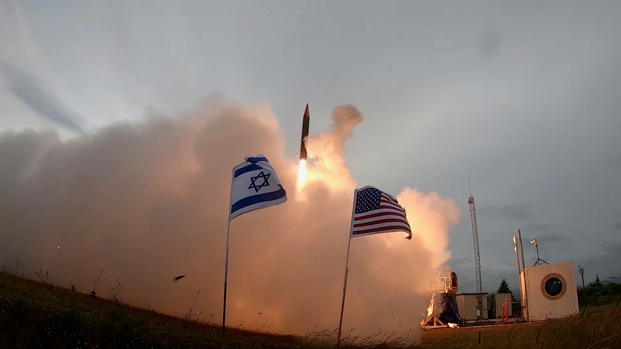 Israel kunngjorde offisielt at de for første gang har avskjært et missil ved hjelp av det ekstraatmosfæriske missilforsvarssystemet Arrow-3.