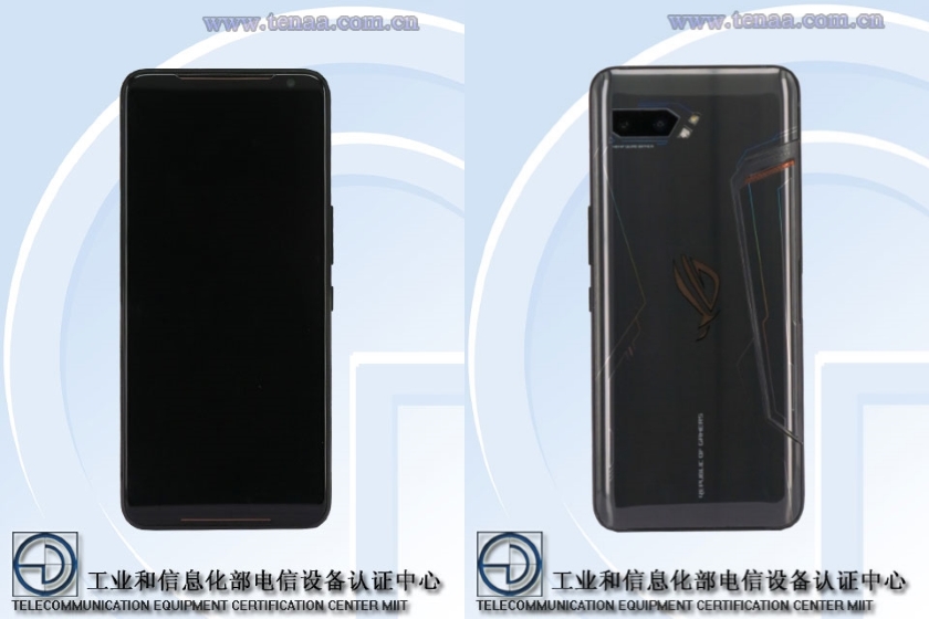 ASUS ROG Phone 2 przeszedł certyfikację w TENAA: wyświetlacz OLED 6,59 ″, Snapdragon 855 Plus, do 12 GB pamięci RAM i 5800 mAh