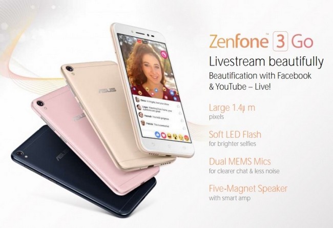 Asus Zenfone 3 Go получит чип Snapdragon 410, 2 ГБ ОЗУ и цену 150 евро