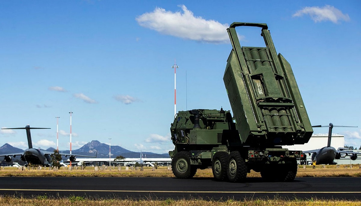 The US HIMARS missile system successfully destroyed a naval target during a Highball exercise in Western Australia