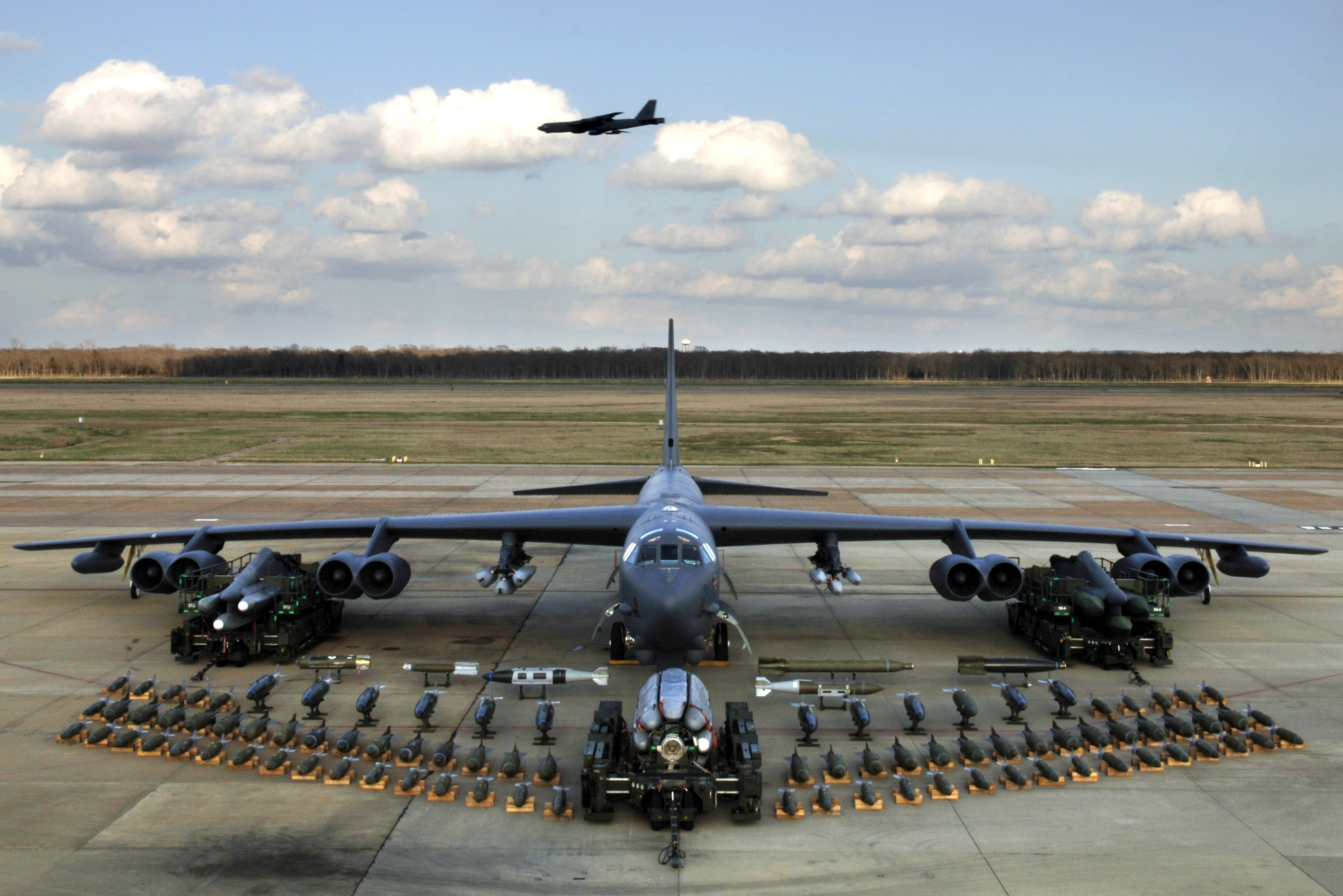 For the first time in history, the U.S. has placed B-52 Stratofortress nuclear bombers under NATO command