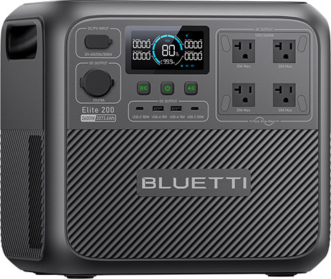 BLUETTI ha presentado Elite 200 V2, una central eléctrica portátil con una vida útil de más de 17 años.