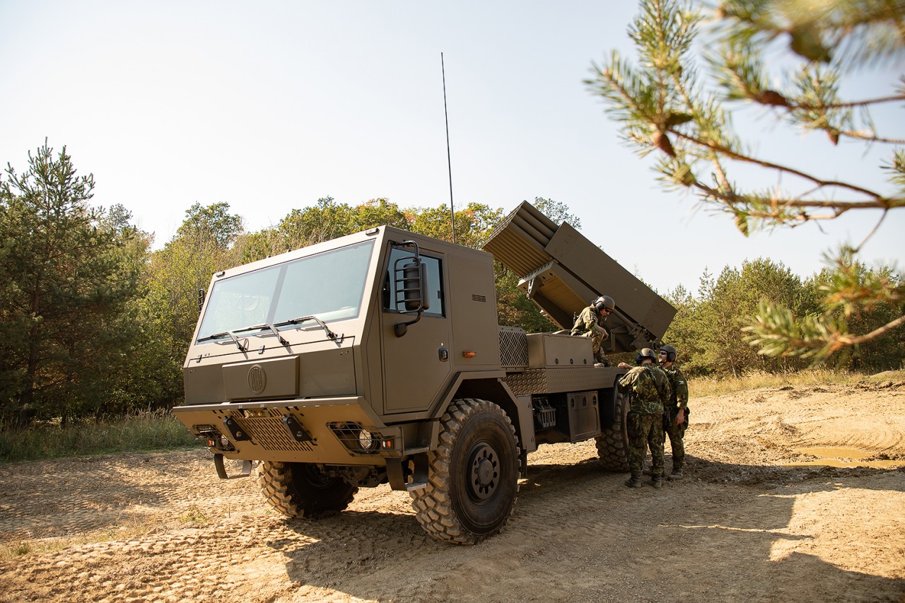 The Czech Republic's BM-21 MT MLRS: an improved version of Grad with a new fire control system and based on a Tatra chassis