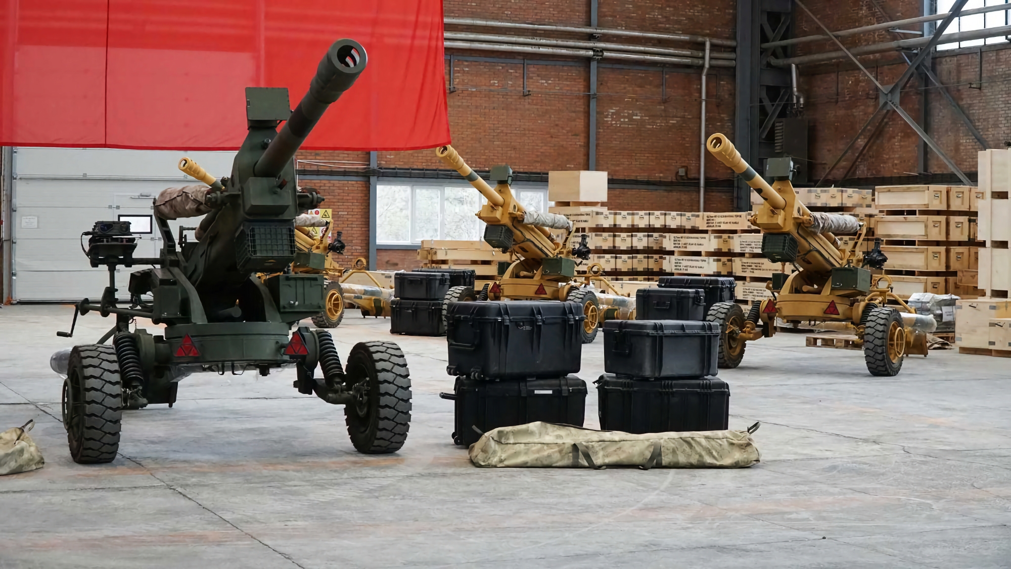 Turkish army received the first batch of 105mm BORAN howitzers, they are deployed in 1 minute and can fire up to 17 km