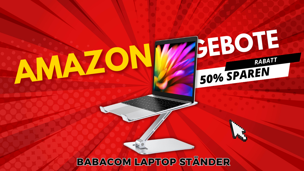 Babacom Faltbarer Laptop Ständer – Jetzt 19€ gespart!