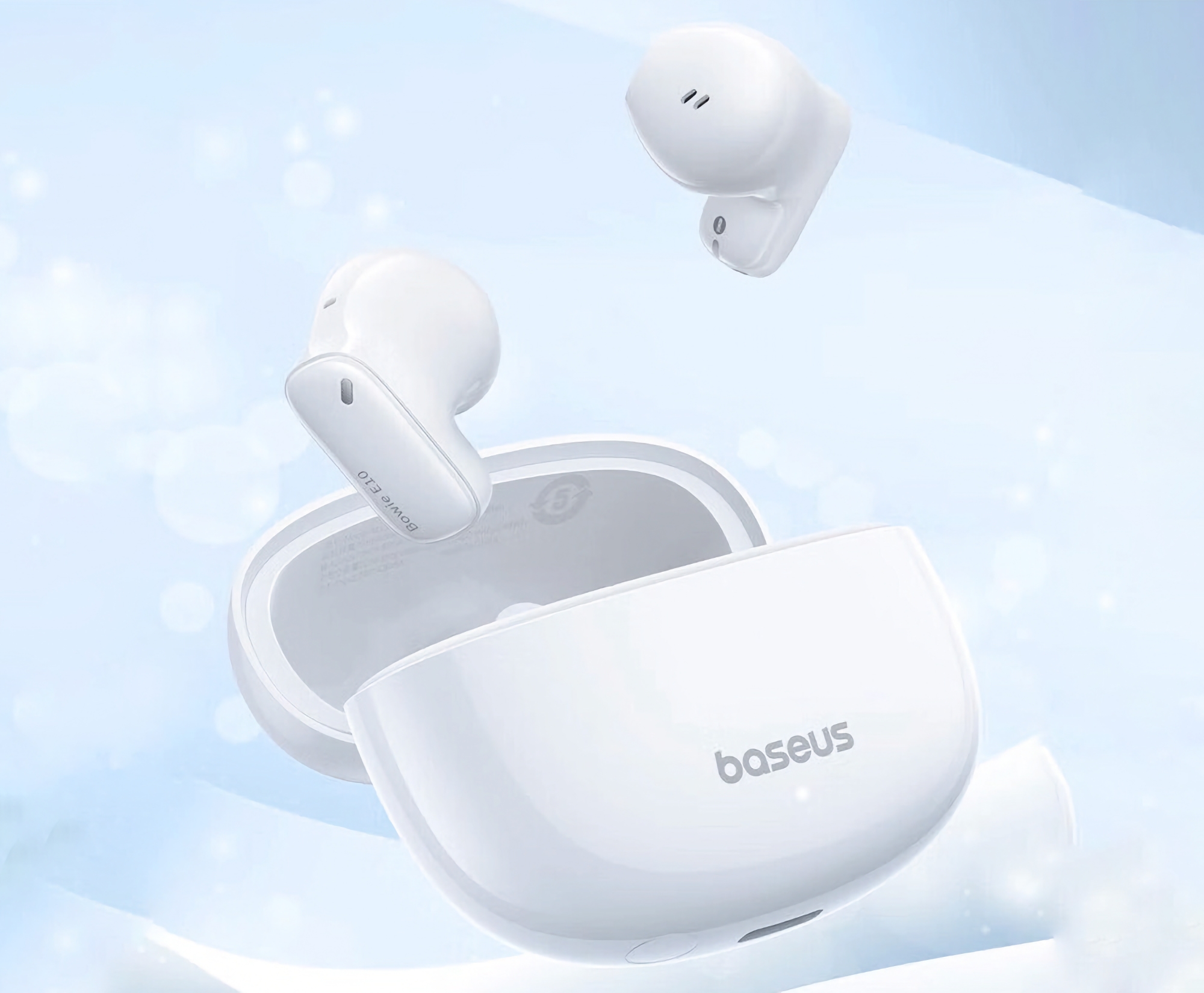 Baseus Bowie E10: 12-мм драйвери, Bluetooth 5.3 та автономність до 30 годин за $23