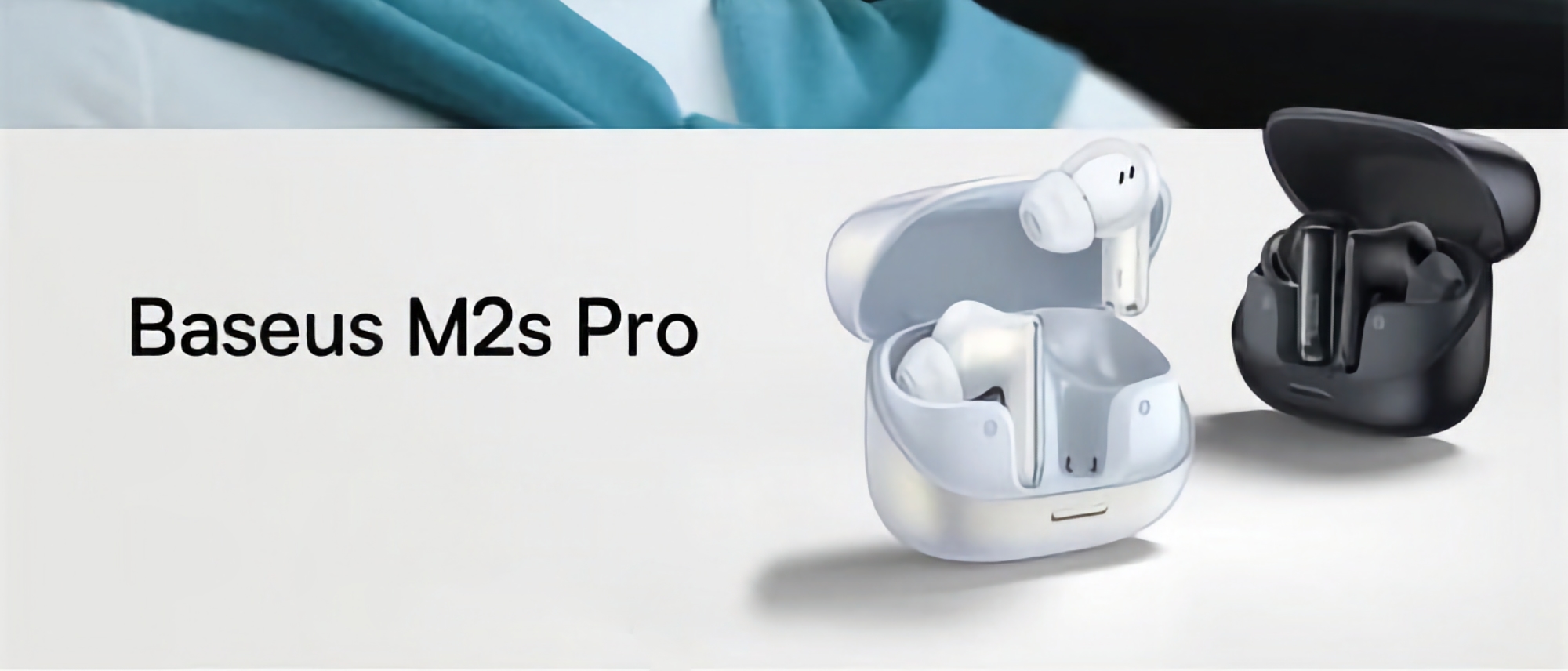 Baseus M2s Pro: TWS-наушники с ANC, Bluetooth 5.4 и Hi-Res Audio за $45