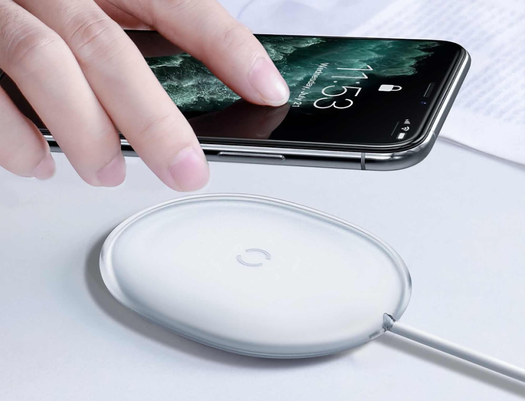 Baseus 15W USB-C Wireless Charger for $13