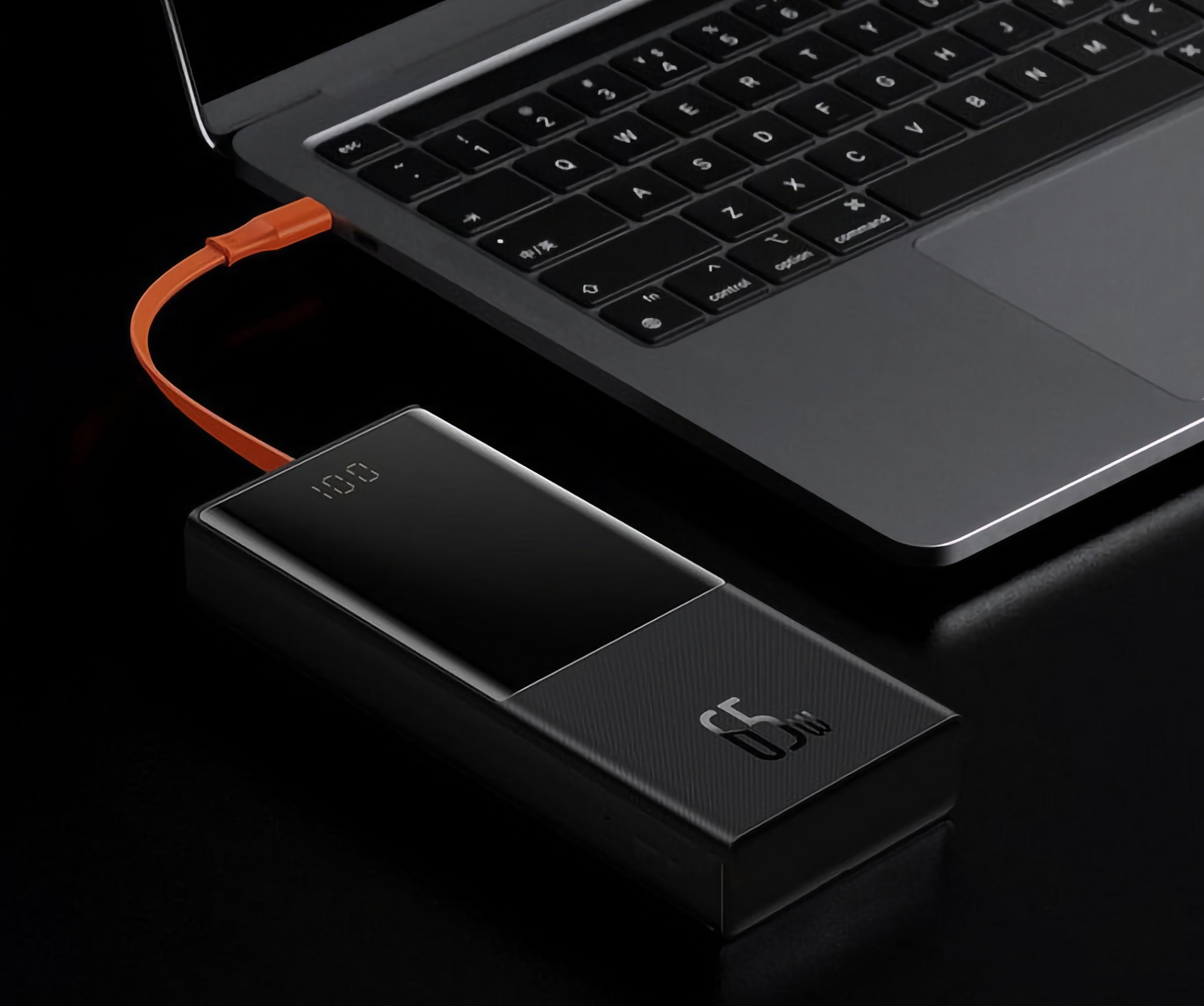 Baseus 20.000 mAh Akku mit 65W Leistung und integriertem USB-C Kabel ist auf Amazon mit 17% Rabatt erhältlich