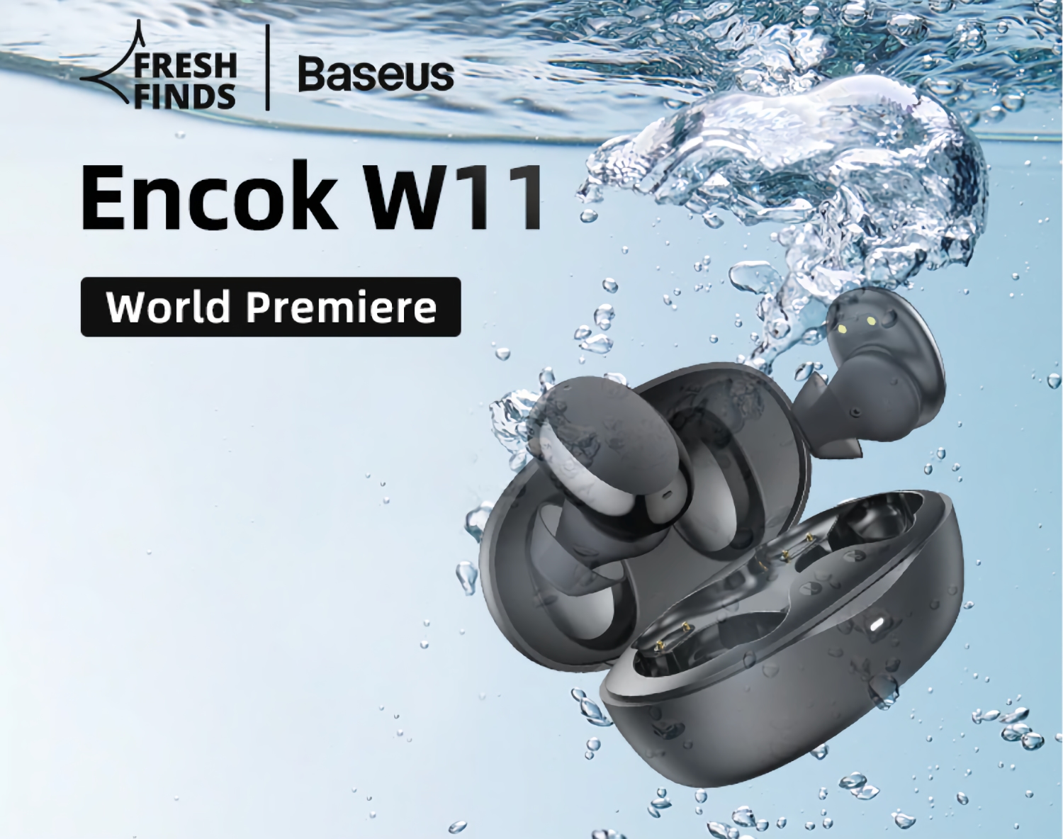 Baseus Encok W11 TWS: повністю бездротові навушники з захистом IPX8, бездротовою зарядкою і за акційною ціною в $ 23