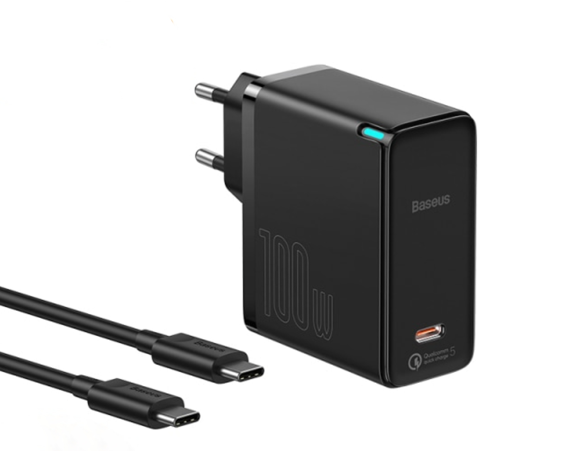 Baseus 100-watt GaN charger with USB-C port can be purchased at AliExpress 11.11 sale for $35