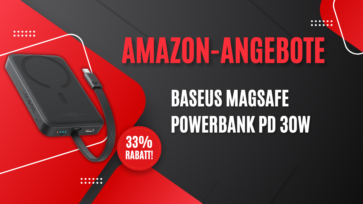 Baseus Magsafe Powerbank: Jetzt 20€ günstiger - Magnetische Energie für unterwegs