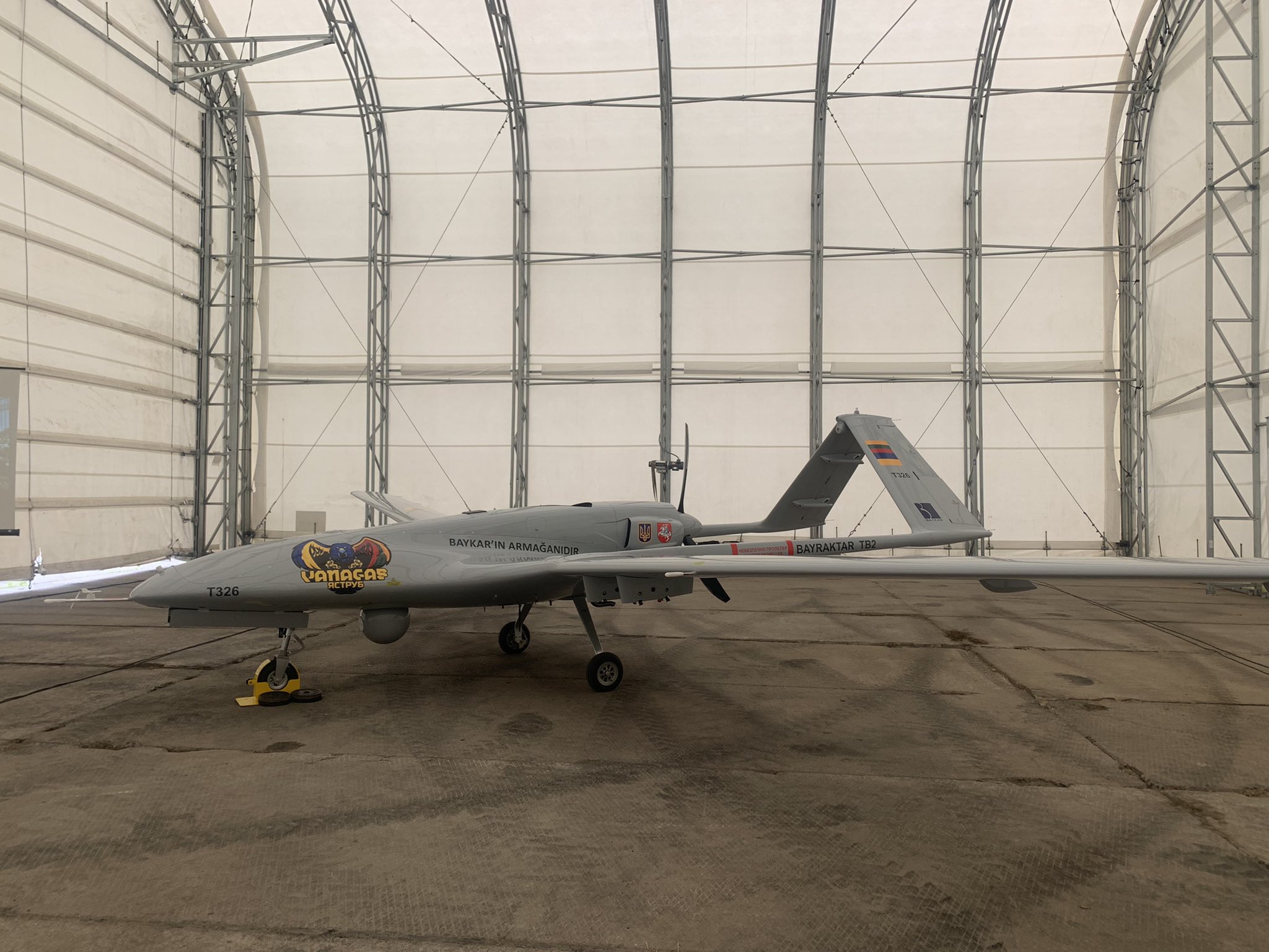 El UAV Bayraktar Vanagas, para el que los lituanos recaudaron 5.000.000 de euros, se enviará hoy a Ucrania