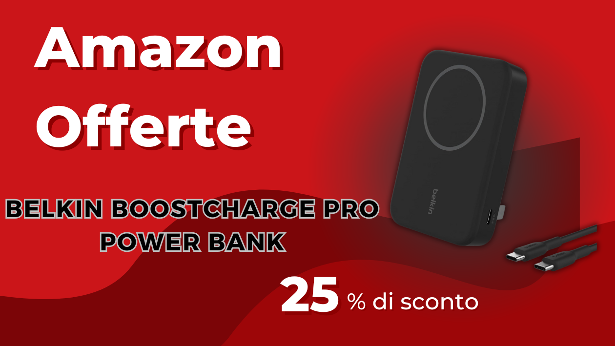 Belkin BoostCharge Pro Power Bank – Risparmia 25€ Subito!