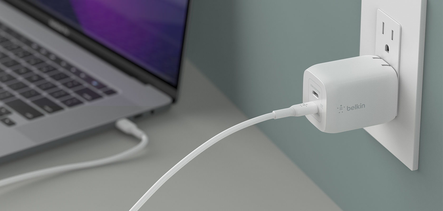 Belkin Boost Charge Pro: GaN charging series with two USB-C ports and up to 65W power supply