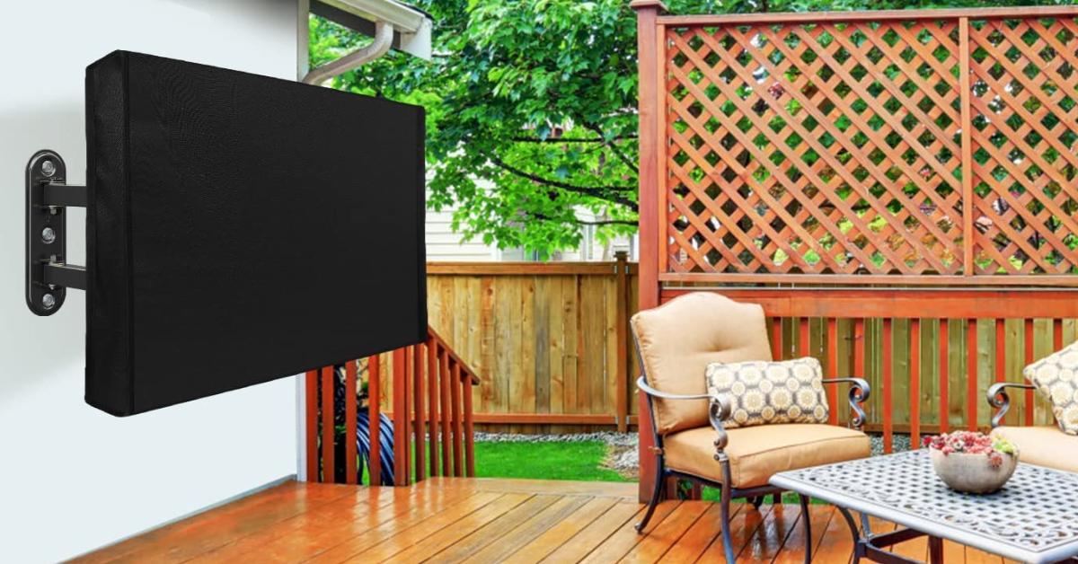 Outdoor TV Cover Not For Direct Sun Black 29-32 