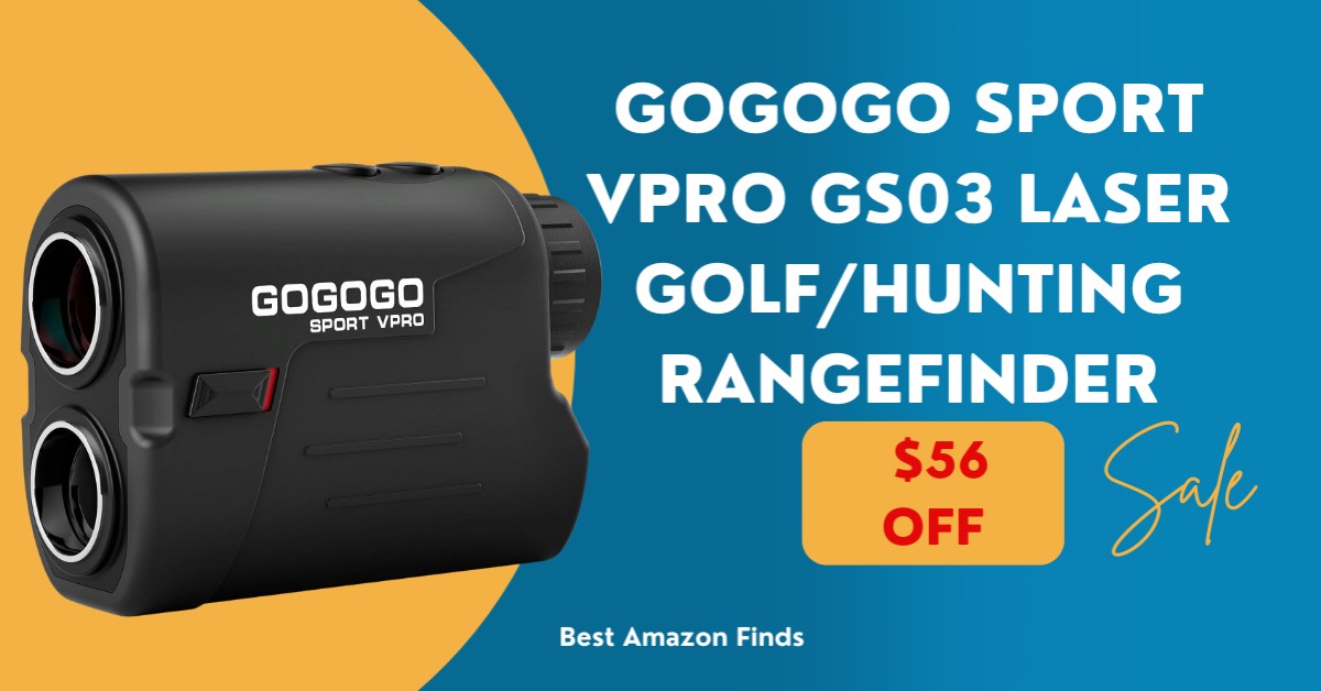 Gogogo Sport Vpro GS03 Rangefinder - NOW $56 Discount!