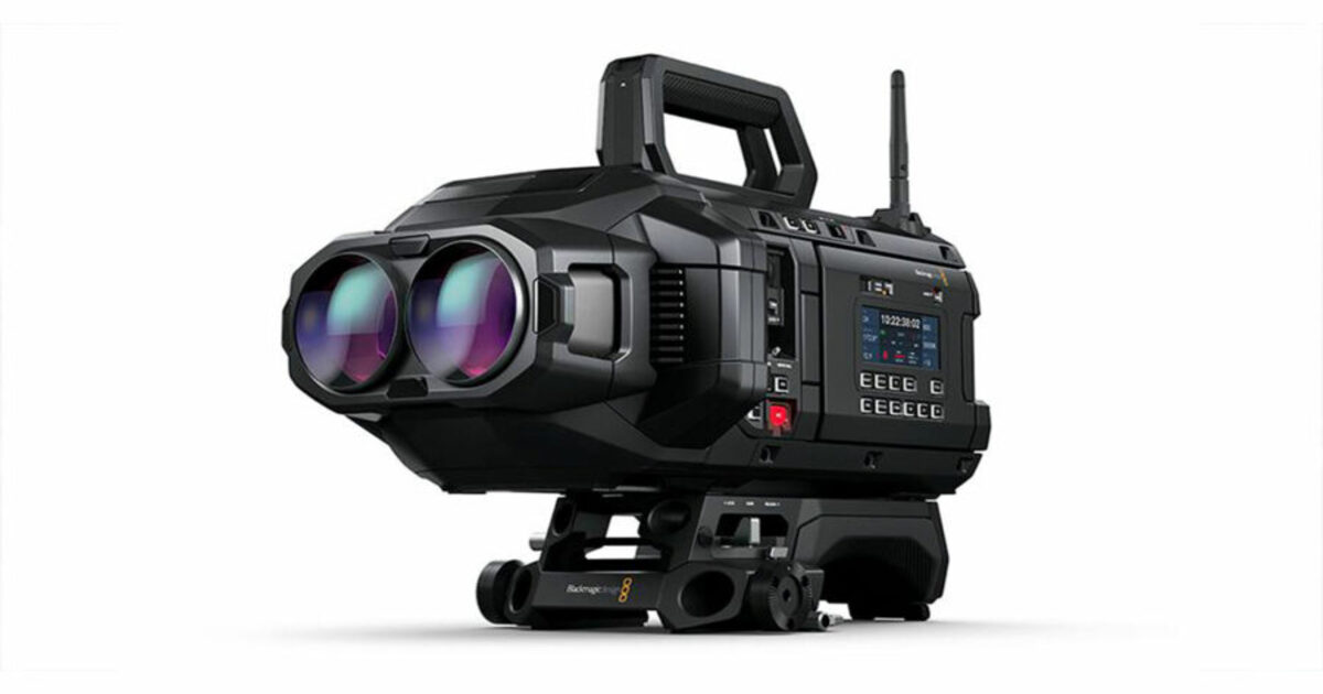 Blackmagic Design створила камеру для 3D-контенту Apple Vision Pro