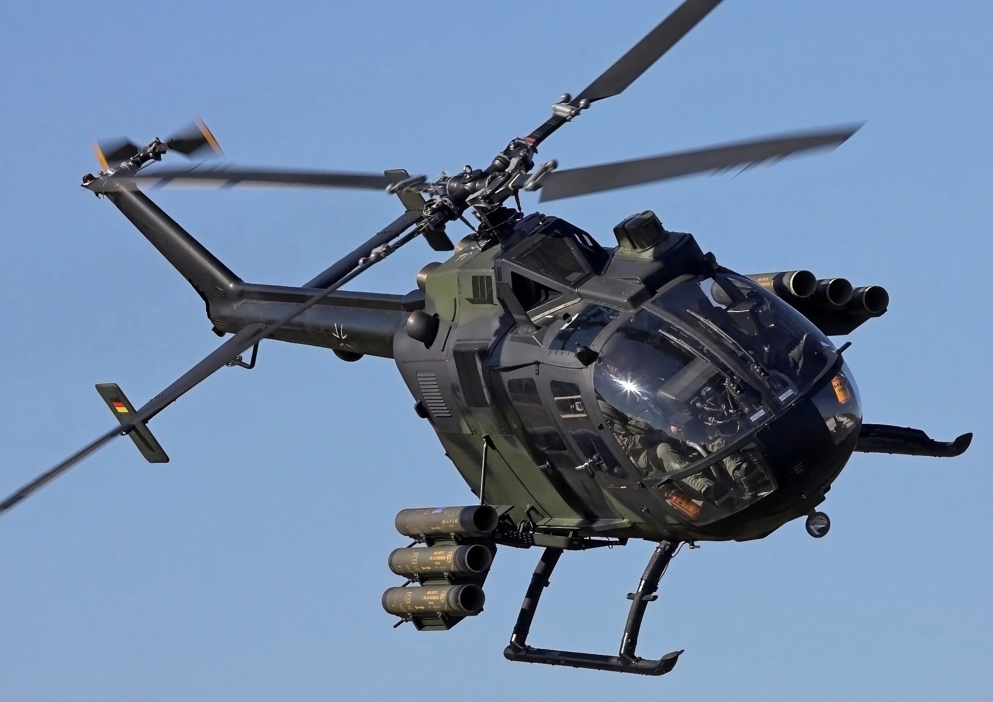AFU ønsker å motta tyske Bo 105-E4-helikoptre og østerrikske KTM 450 EXC-motorsykler til bevæpning.