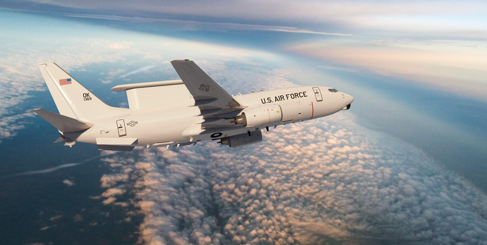 Boeing obtient 1,2 milliard de dollars pour produire deux avions E-7 AEW&C pour l'armée de l'air américaine.