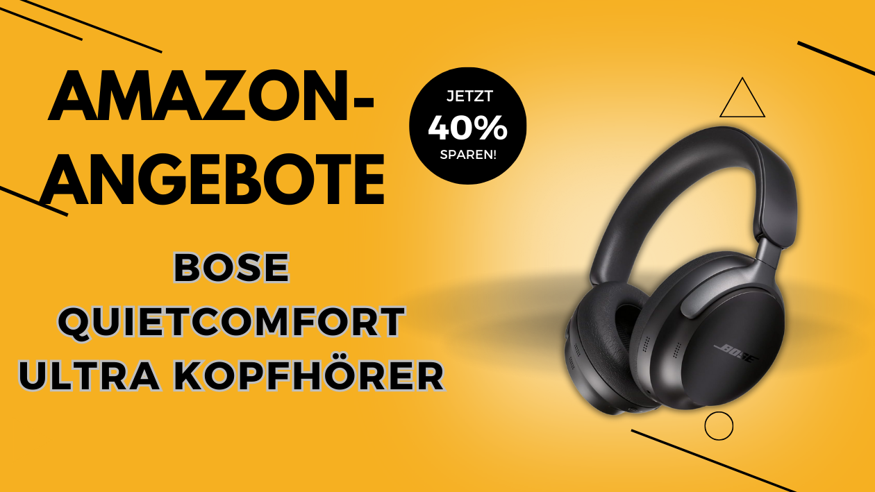 Bose QuietComfort Ultra: Jetzt 197,95 € sparen – Premium-Klang zum Schnäppchenpreis