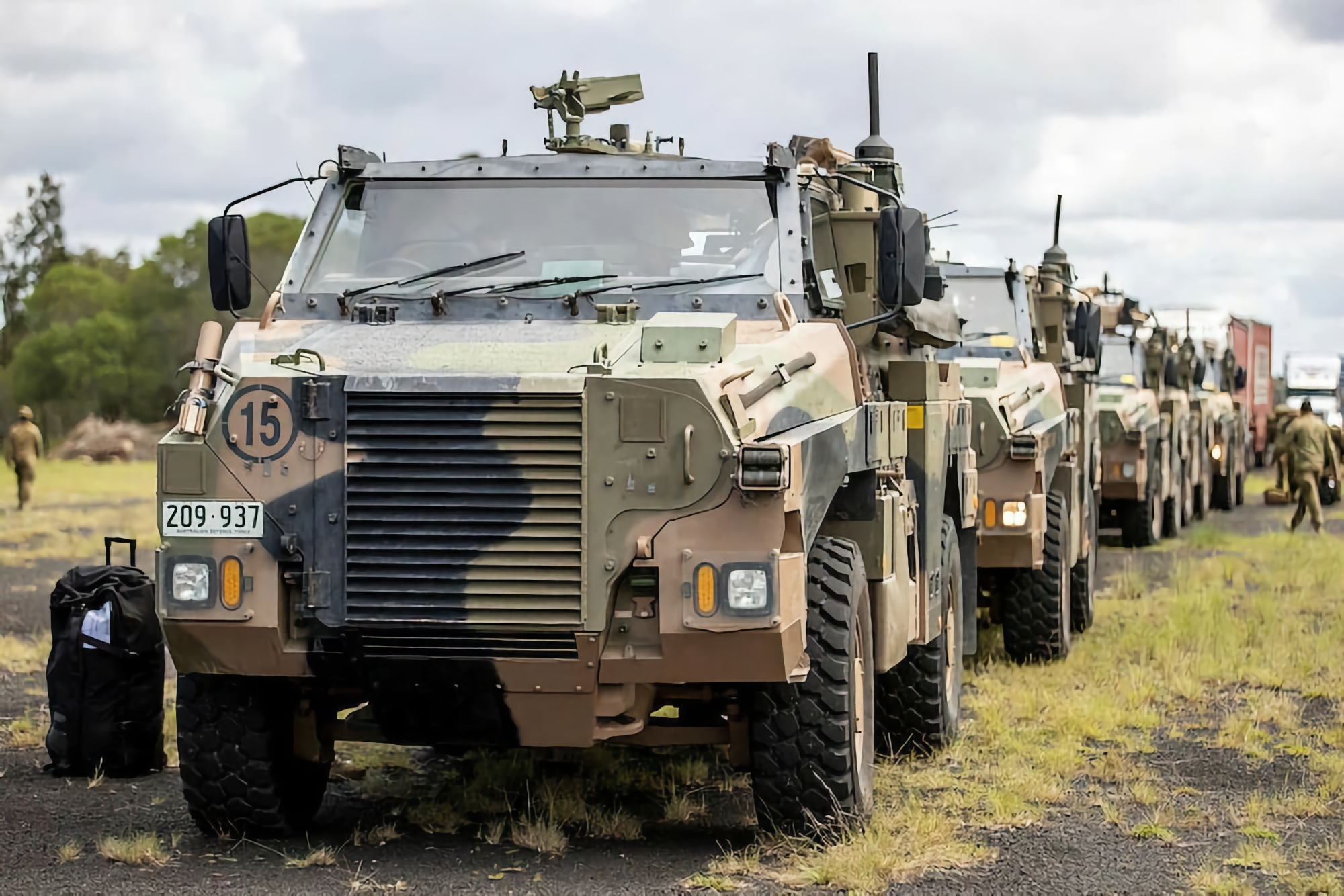 Veloce e affidabile: le forze armate ucraine hanno condiviso la loro esperienza nell'utilizzo dei veicoli corazzati Bushmaster australiani