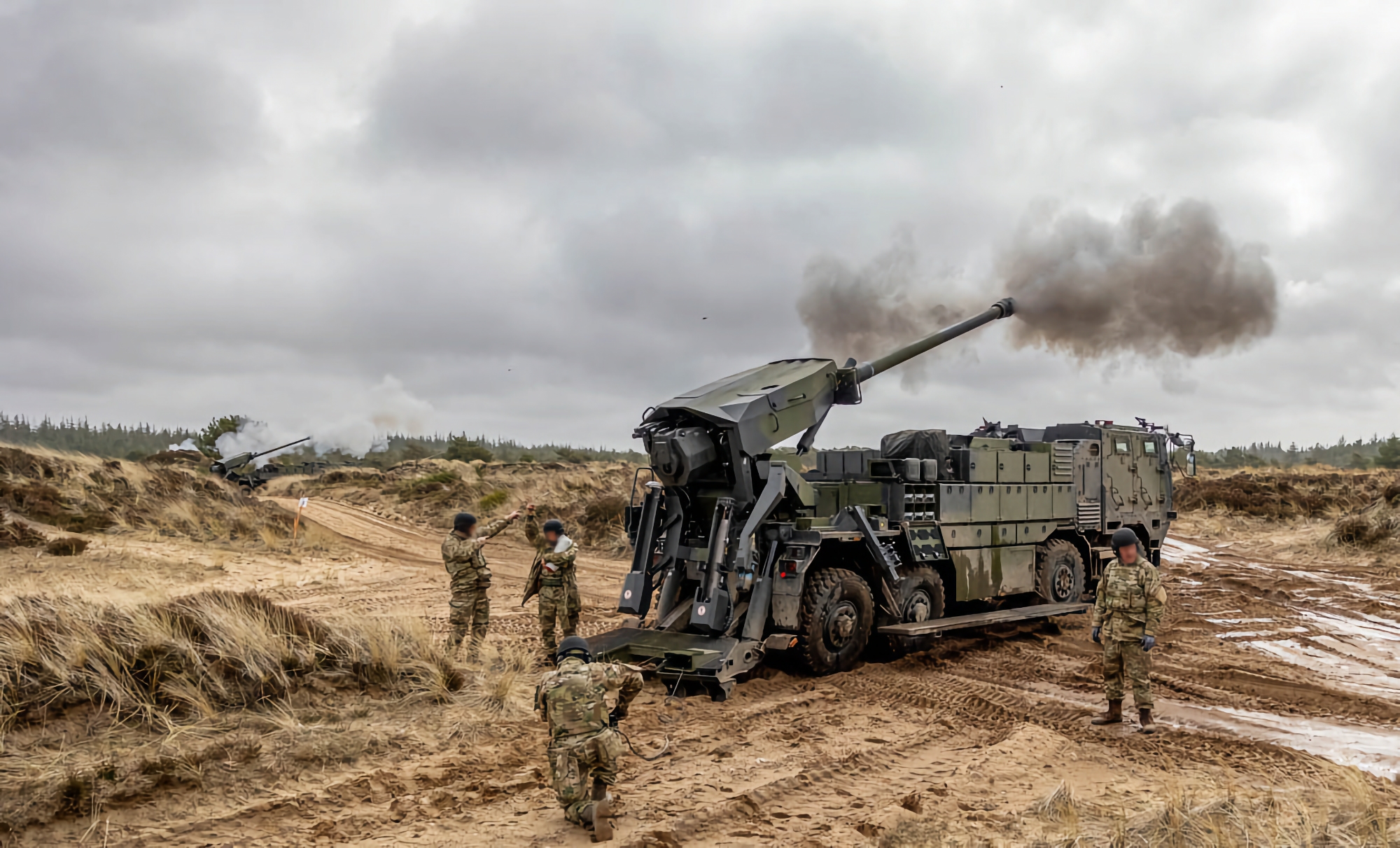 Denmark reveals details of training programme for Ukrainian crews on CAESAR self-propelled howitzers