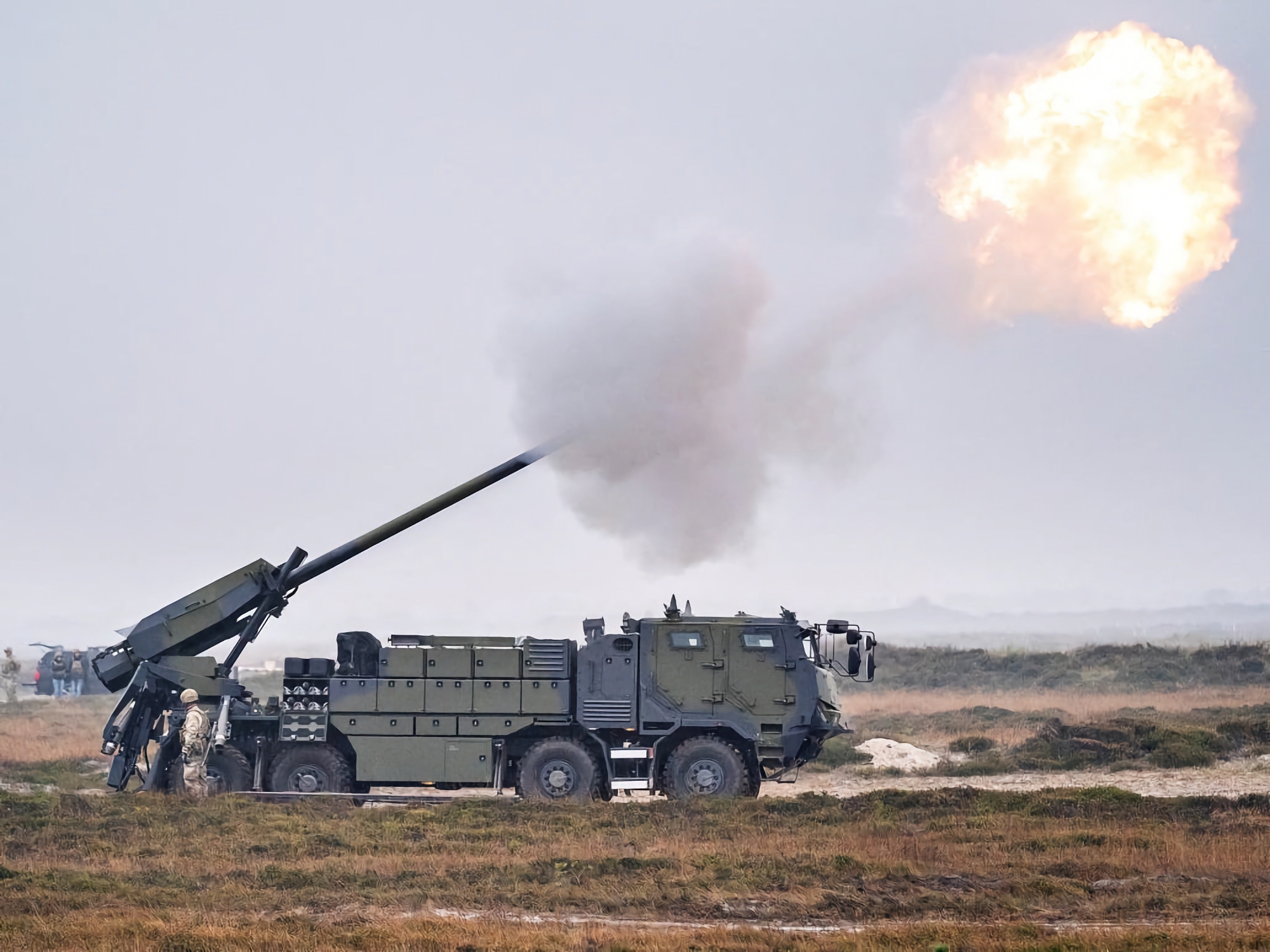 El ejército ucraniano finaliza en Dinamarca un programa de formación sobre obuses Caesar; el suministro de armas comenzará en breve
