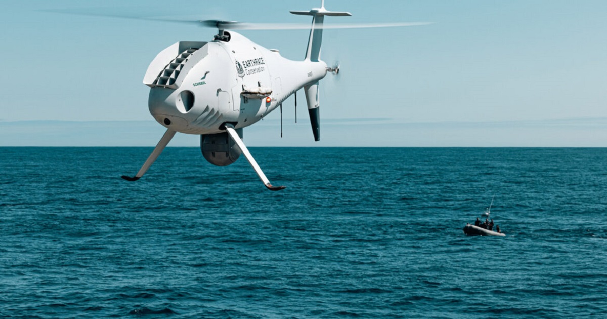 L'OTAN, en collaboration avec Thales et Shiebel, a testé le drone Camcopter S-100