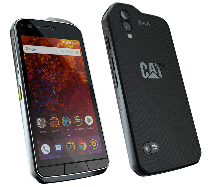 CAT S61: "neubivaemy" smartphone with a thermal imager and an air quality sensor