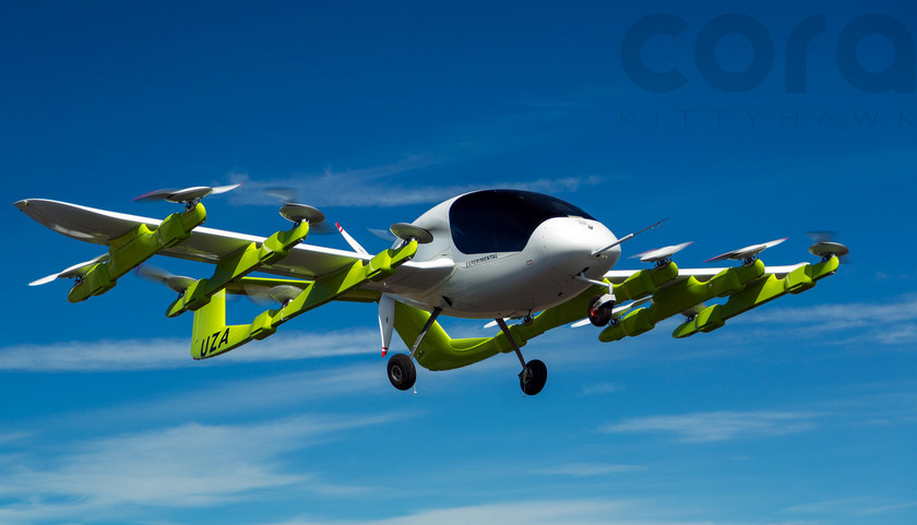 Kitty Hawk Cora: Google Co-founder Autonomous Flying Taxi