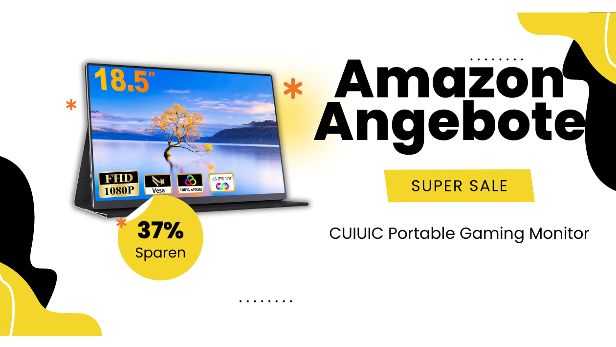 CUIUIC Portable Gaming Monitor – Jetzt 100€ günstiger!