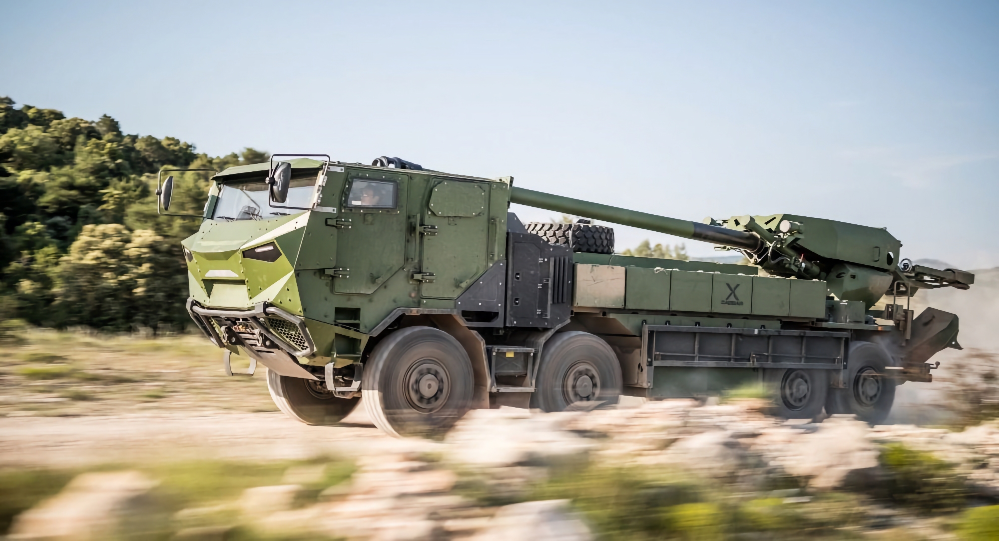 Dinamarca enviará a Ucrania 19 obuses autopropulsados Caesar con blindaje mejorado y 36 cartuchos de munición