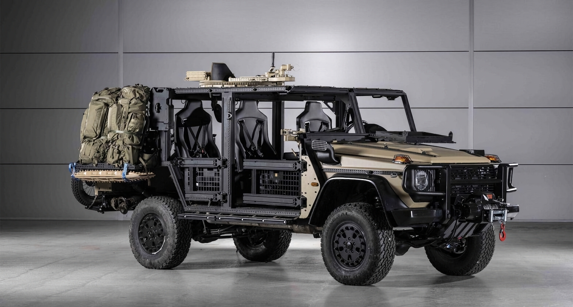 Ukraine will receive an additional batch of Caracal airborne tactical vehicles, which are based on Mercedes-Benz G-Classes