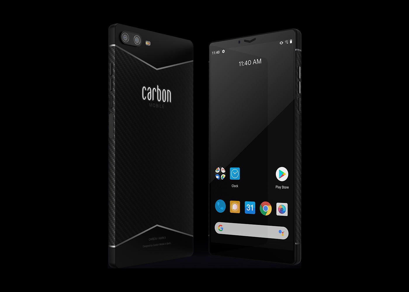 Carbon 1 Mark II - перший у світі смартфон з корпусом з карбонових волокон, який важить лише 125 г