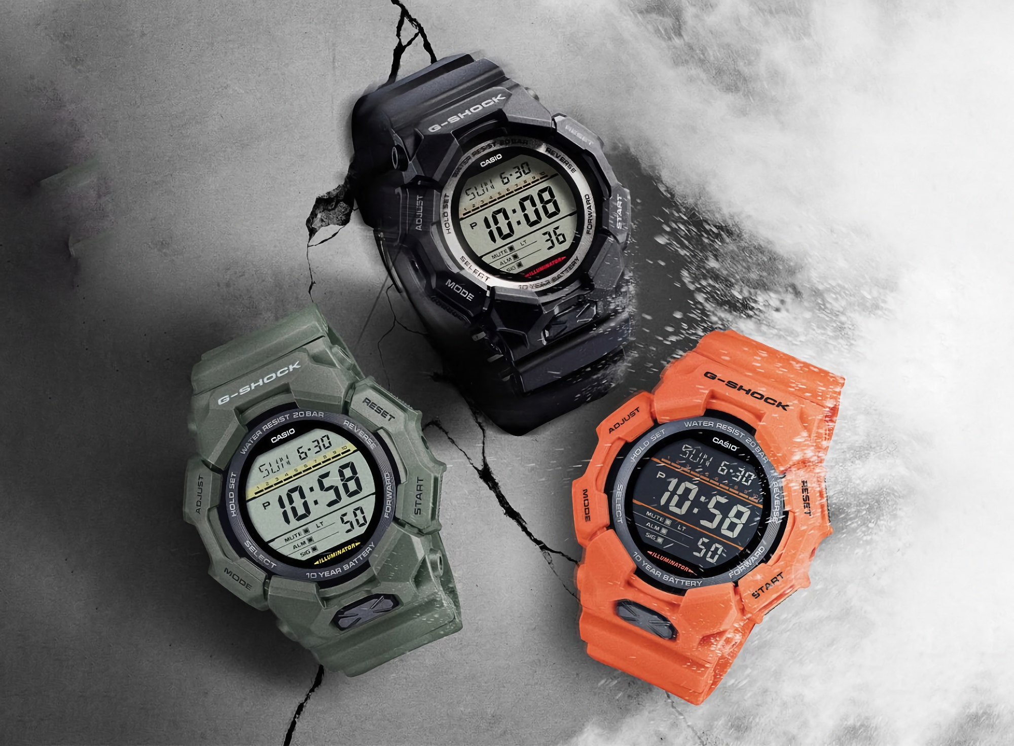 Casio lanserer ny G-SHOCK-klokke med opptil 10 års batterilevetid