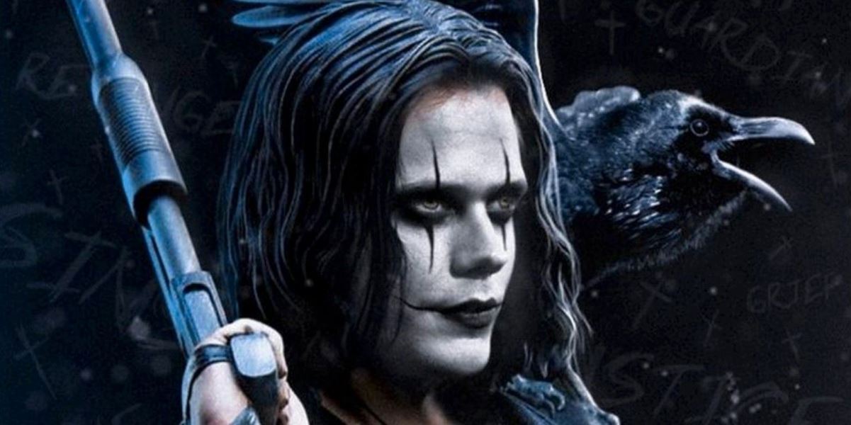 The first footage from the remake of The Crow starring Bill Skarsgard