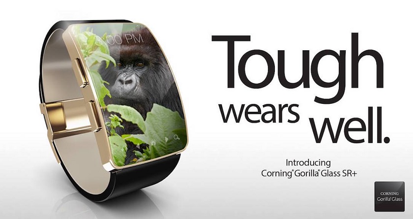 Corning показала защитное стекло Gorilla Glass для умных часов