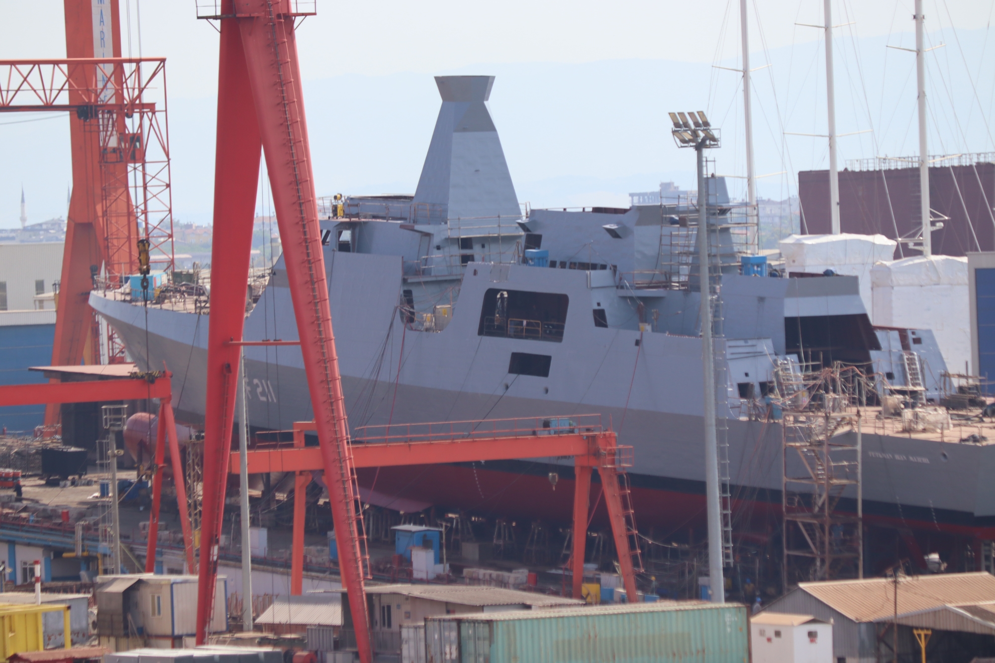 "Hetman Ivan Mazepa" : en Turquie a déjà été construite la coque de la future corvette amirale de la marine ukrainienne (photo)