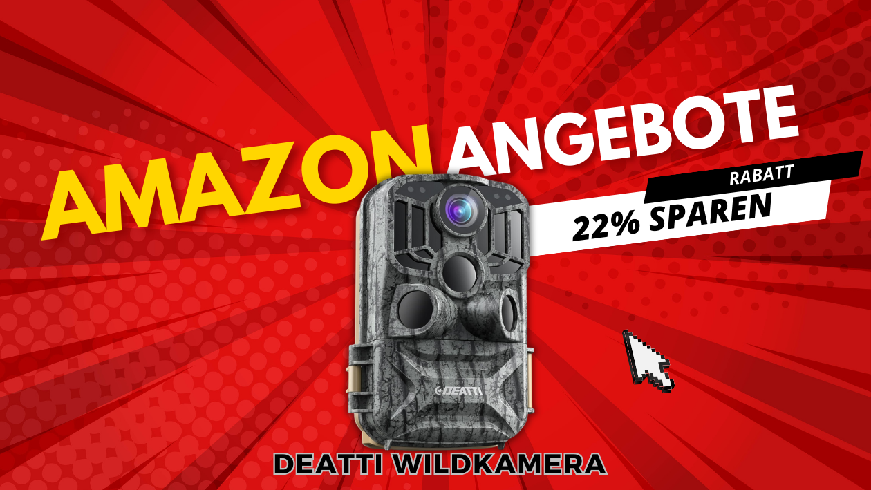 DEATTI Wildkamera 4K mit WLAN – Jetzt 20€ günstiger!