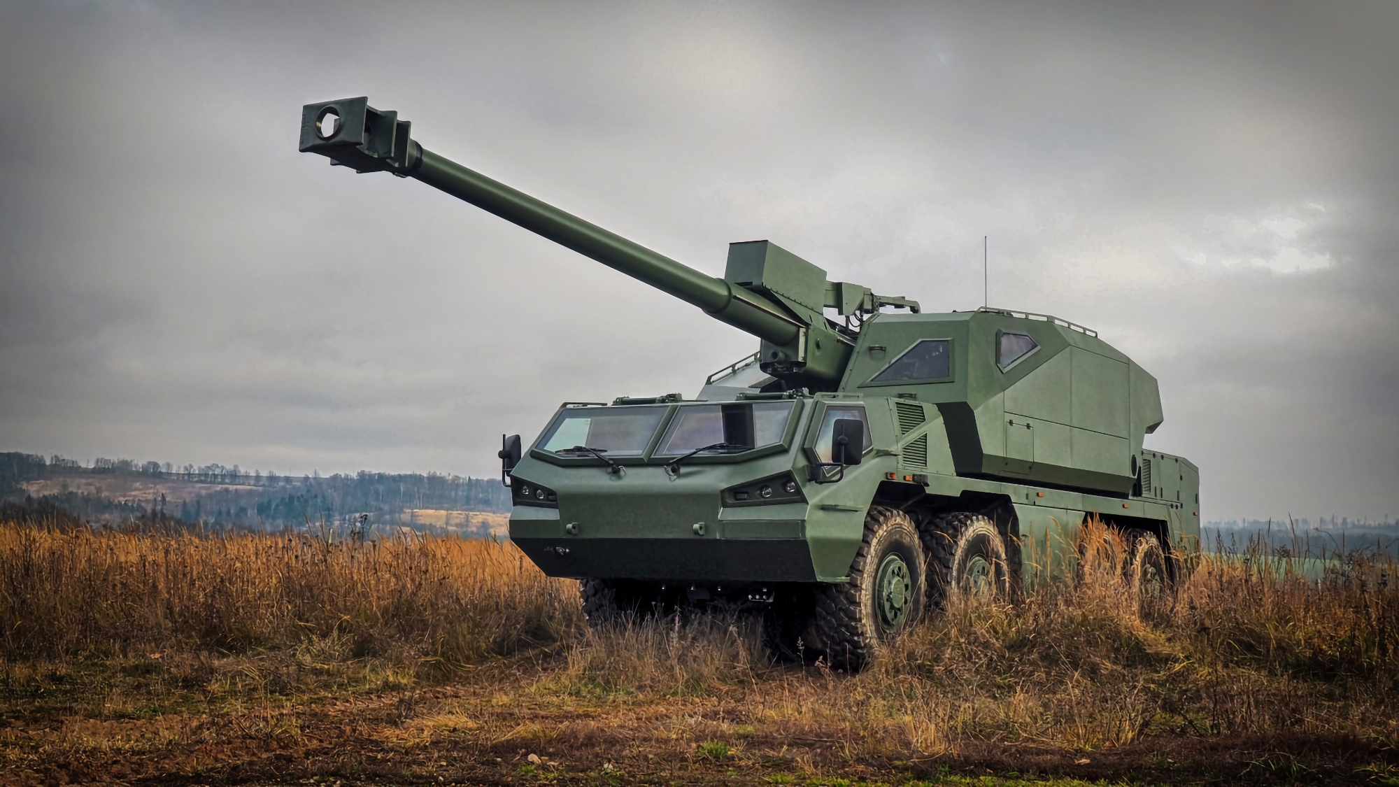 Nederland har bestilt 9 moderne selvdrevne artillerienheter av typen DITA til Ukraina.